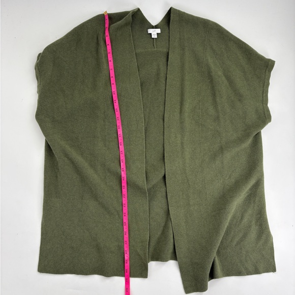 J. Jill Forest Green Open Front Cardigan - Picture 8 of 8
